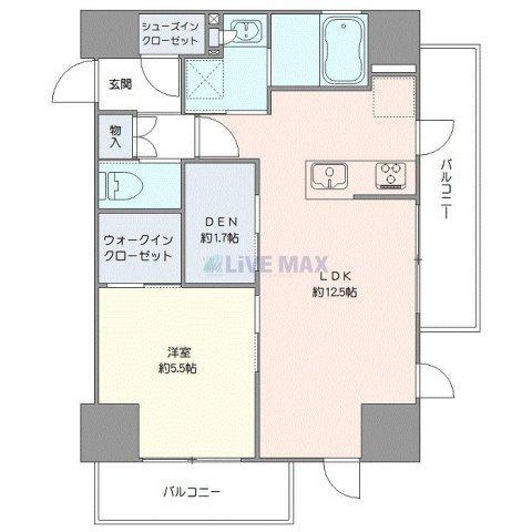プレミア亀有（502） 間取り図画像