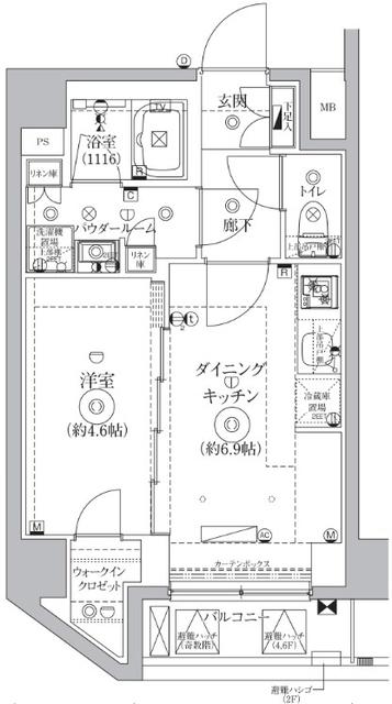 GENOVIA北池袋skygarden（0301） 間取り図画像