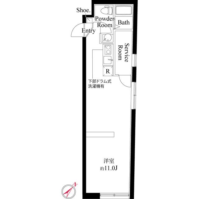 サンブライト千川（0302） 間取り図画像