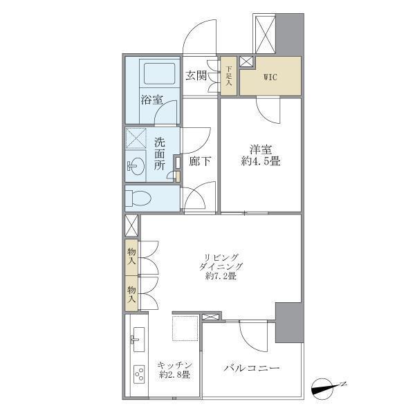 フォルム四谷外苑東（404） 間取り図画像
