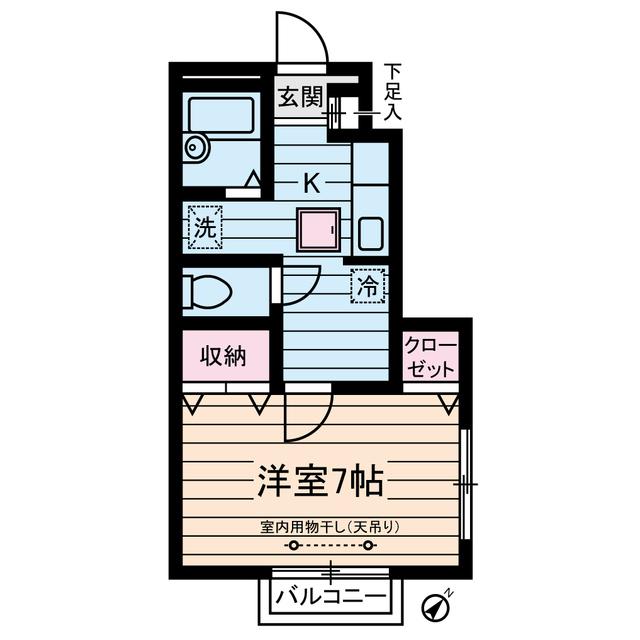 ハイツ・サン（0101） 間取り図画像