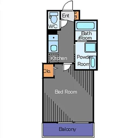 Park Hills三軒茶屋（204） 間取り図画像