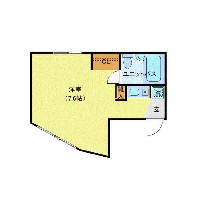エスパシオ品川大井（101） 間取り図画像