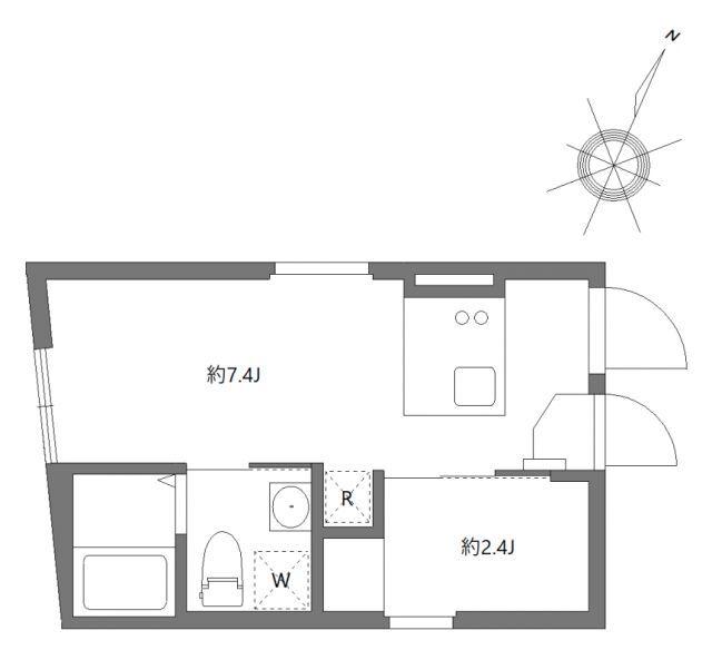 アピチェ南千住A棟（0201） 間取り図画像