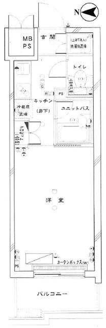ルーブル蒲田壱番館（1002） 間取り図画像