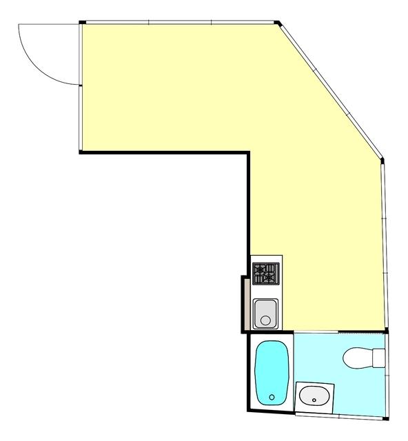 h&w bldg.（201） 間取り図画像