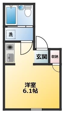 ヒューゲルハイム三軒茶屋（202） 間取り図画像