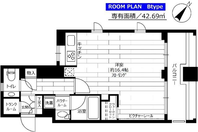 ステージグランデ新川 間取り図画像