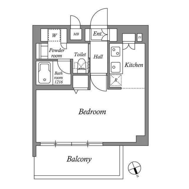 レジデンス四谷坂町（0601） 間取り図画像