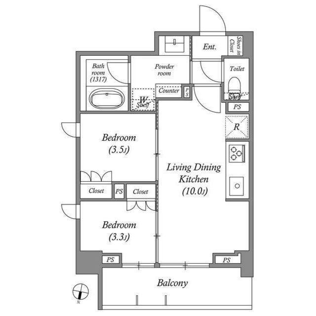 ACP Residence三ノ輪テラス（0604） 間取り図画像