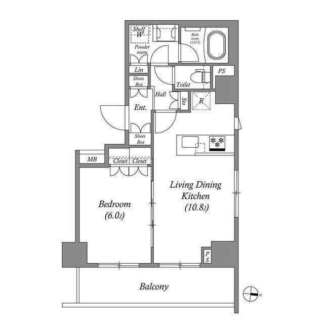CORVAL住吉（0609） 間取り図画像