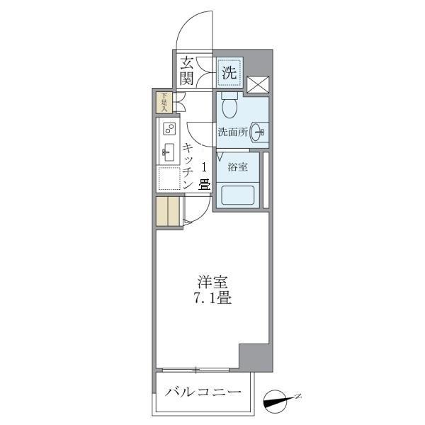 リアルスウィート三軒茶屋（401） 間取り図画像