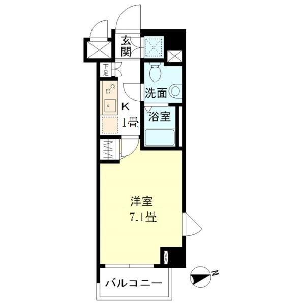 リアルスウィート三軒茶屋（204） 間取り図画像