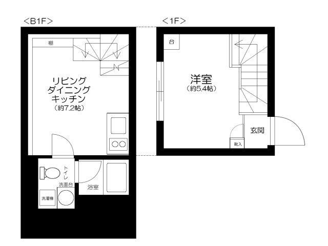 MG　LUXURY　SASAZUKA 間取り図画像