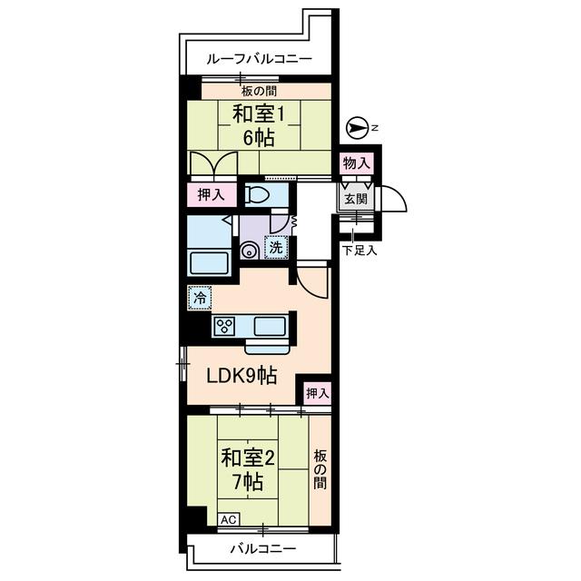 アレックスビル（0701） 間取り図画像