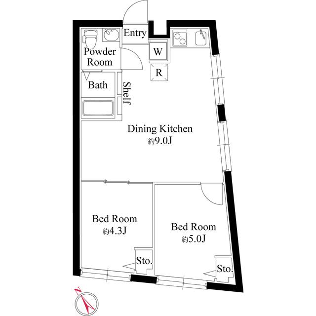 アクロスアベニュー南長崎（0401） 間取り図画像