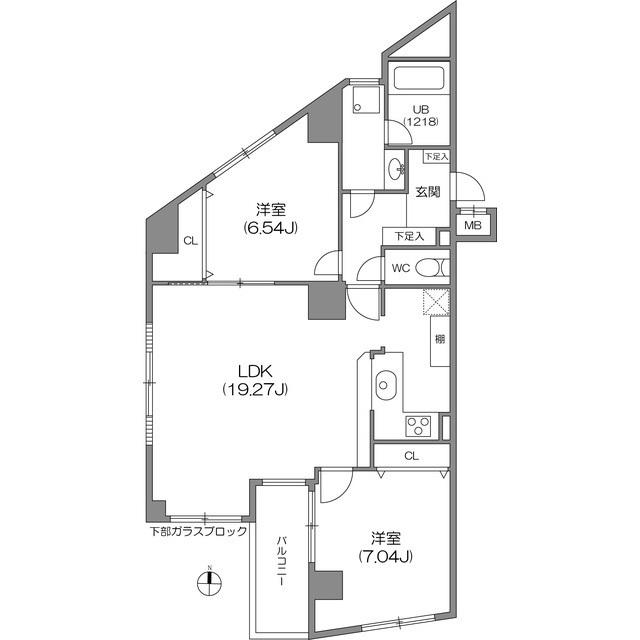 フイユ・ドール目白（0302） 間取り図画像