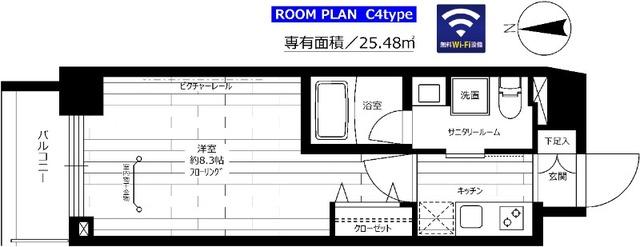 ステージファースト桜新町 間取り図画像