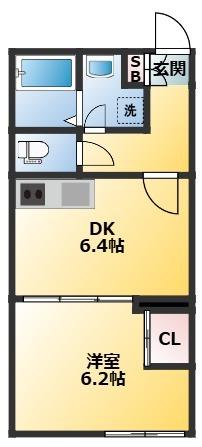 早稲田鶴巻町IMAハウス（102） 間取り図画像