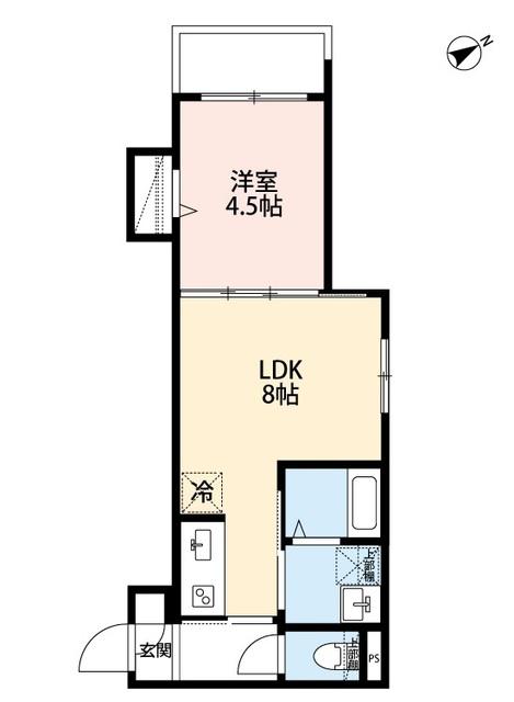 ｒｏｂｏｔ　ｈｏｍｅ　六郷土手（205） 間取り図画像