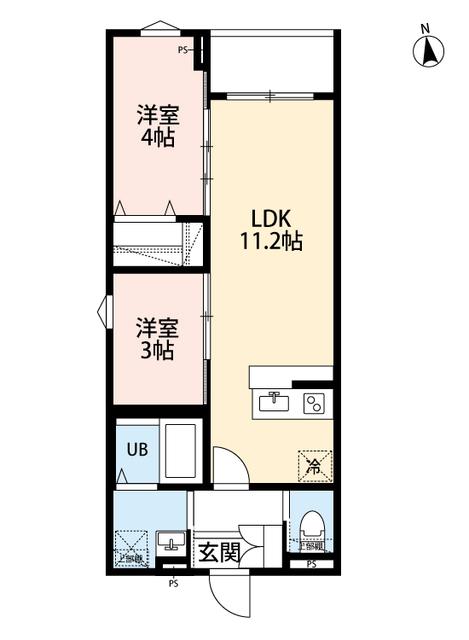ｒｏｂｏｔ　ｈｏｍｅ　京成小岩Ⅱ（101） 間取り図画像