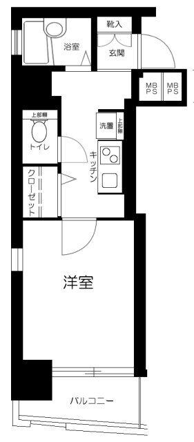 ヴェルステージ神田 間取り図画像