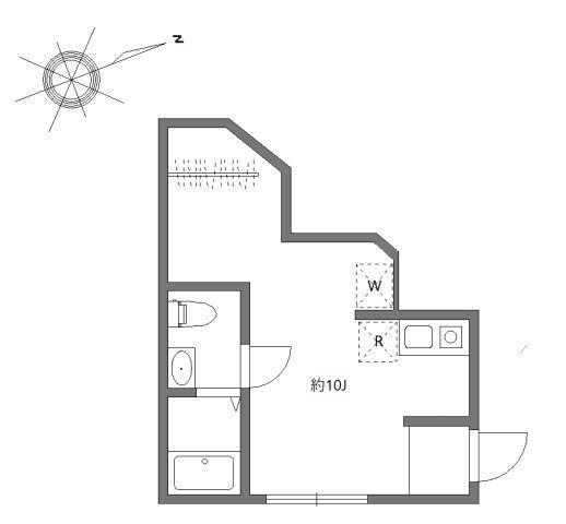 芝浦庵（0101） 間取り図画像