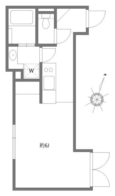 エクサム初台（0204） 間取り図画像