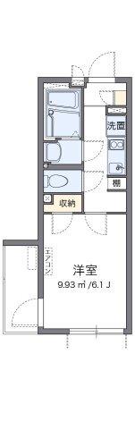 クレイノゆうり（203） 間取り図画像