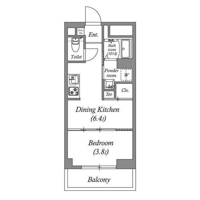 レジデンス池袋要町（0401） 間取り図画像