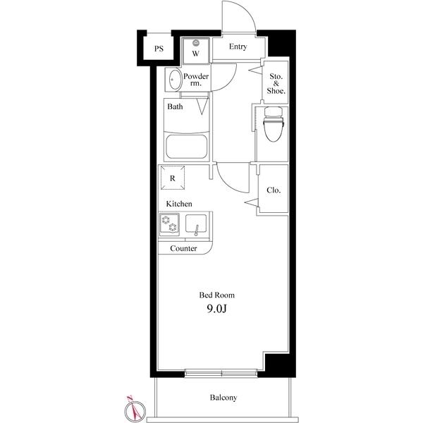 ラヴィエント浅草言問（0306） 間取り図画像