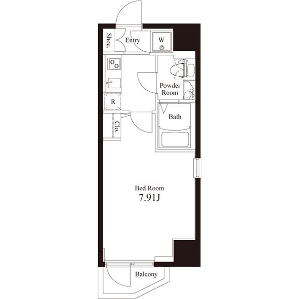 アペルト西新宿（0201） 間取り図画像