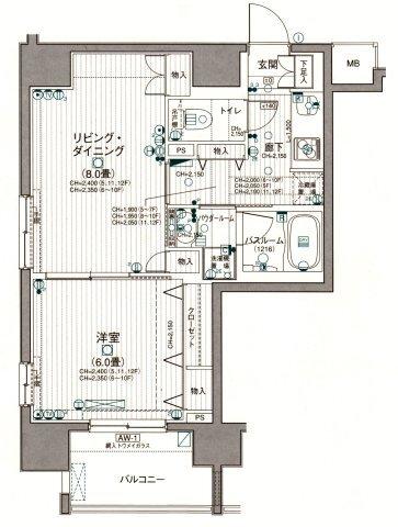 日神デュオステージ浅草国際通り（1204） 間取り図画像