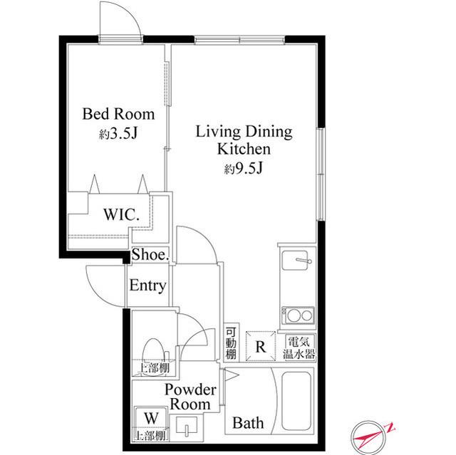 CASA PIAZZA 浅草蔵前（0502） 間取り図画像