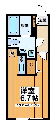 BRANCHE中野富士見町（303） 間取り図画像