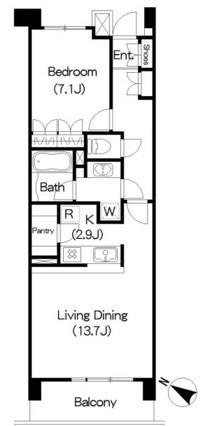 Ｂｒｉｌｌｉａ　ｉｓｔ　三軒茶屋　アイビーテラス（703） 間取り図画像