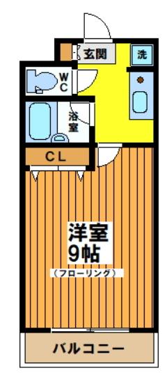 アザレア安藤（102） 間取り図画像