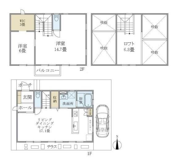 メヌエット杉並（1） 間取り図画像