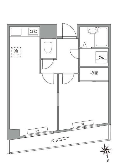 NEO ROOMELIA（802） 間取り図画像