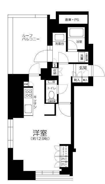 アトラス代々木上原 間取り図画像