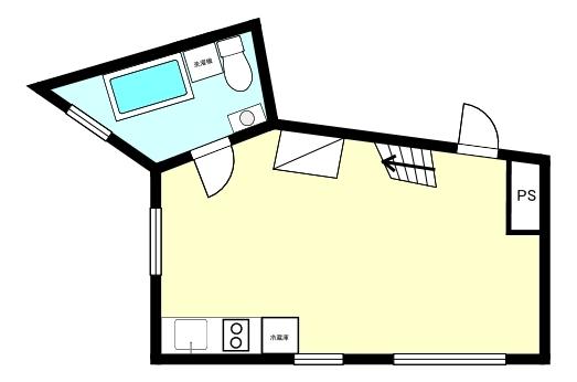 yh bldg.（201） 間取り図画像