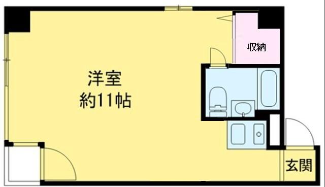 HAC日本橋ビル（402） 間取り図画像