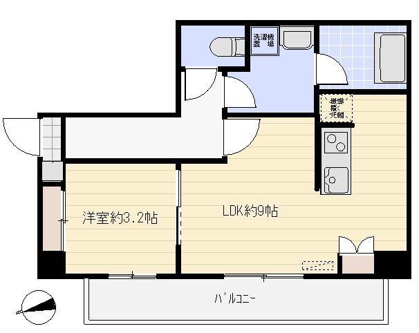 ADレジデンス板橋中台（201） 間取り図画像