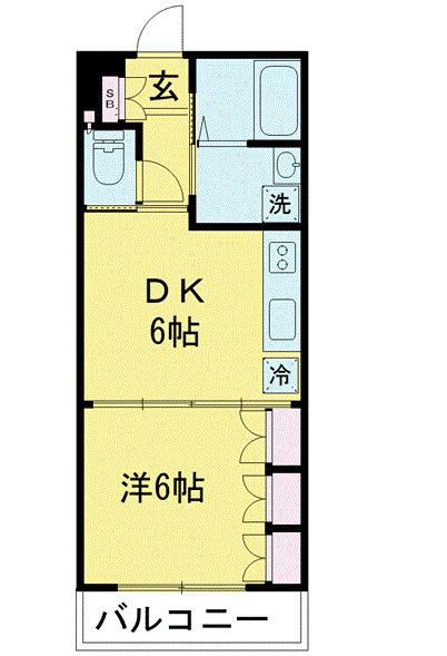 グレイスコート（501） 間取り図画像