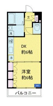 グレイスコート（502） 間取り図画像