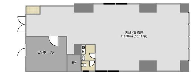 ローザス・フジ（101） 間取り図画像