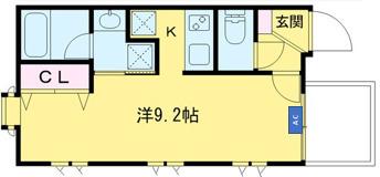 ミルーム赤坂（304） 間取り図画像