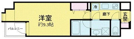 W-gates Tower（602） 間取り図画像