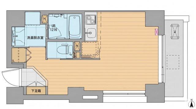 パークヒルズ赤坂（103） 間取り図画像