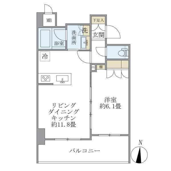 レクシード両国駅前（702） 間取り図画像